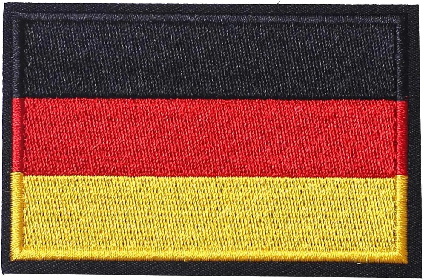 100 Tactical USA Flags Patch - Black & Gray American Flag