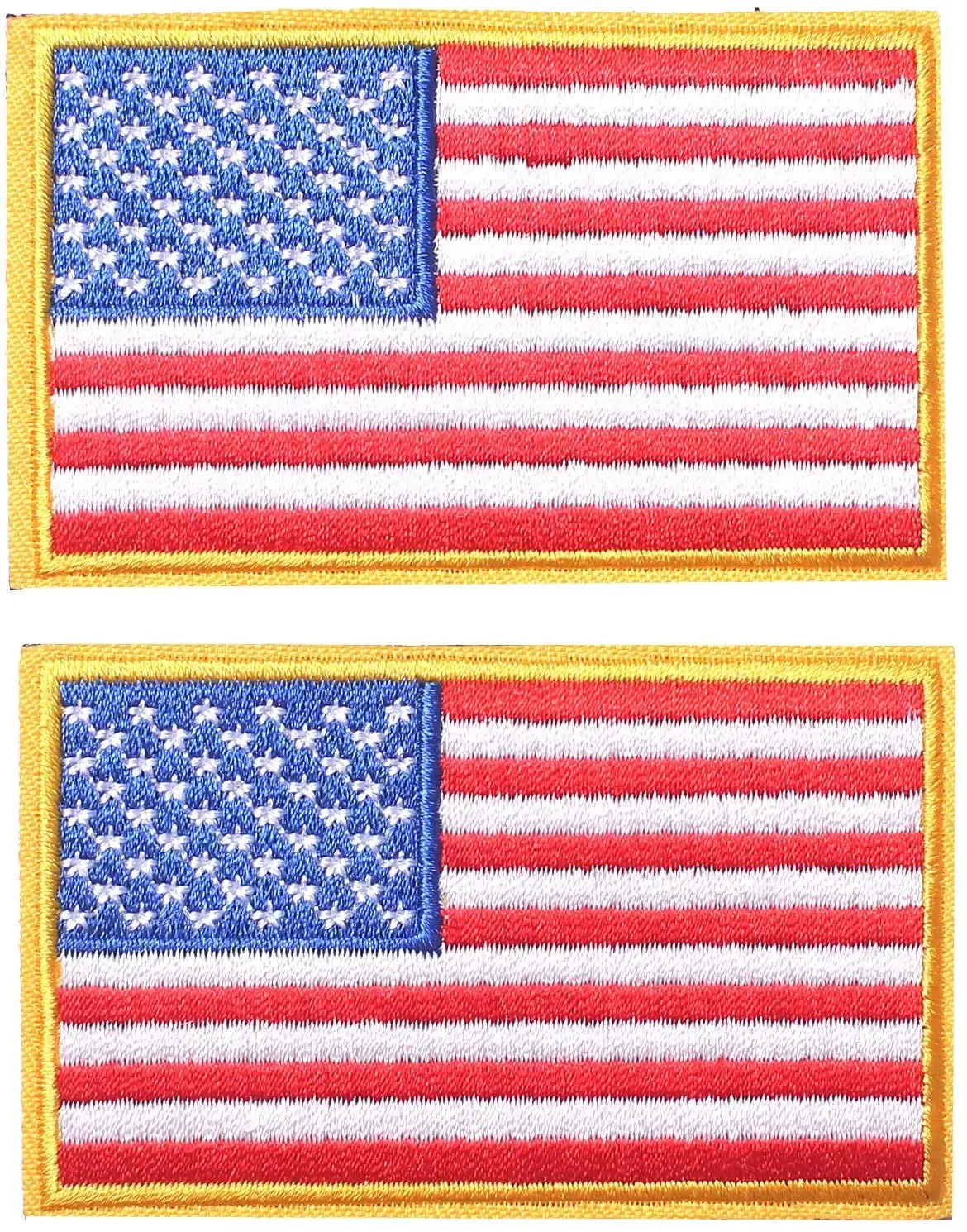 100 Tactical USA Flags Patch - Black & Gray American Flag