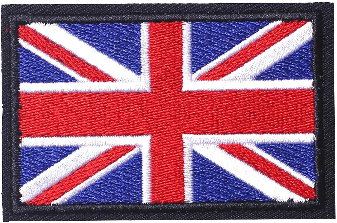 100 Tactical USA Flags Patch - Black & Gray American Flag