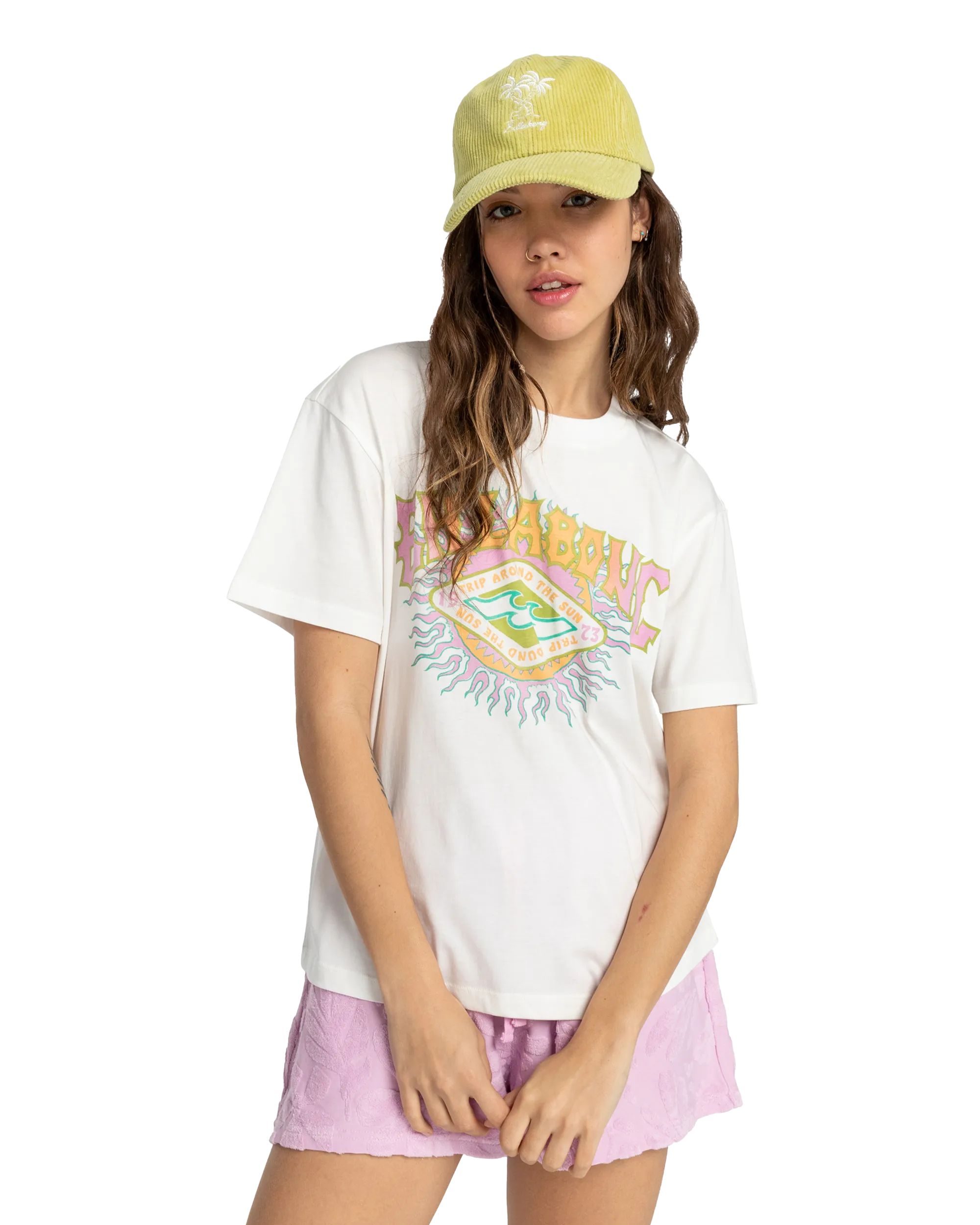 Around The Sun T-Shirt in Salt Crystal