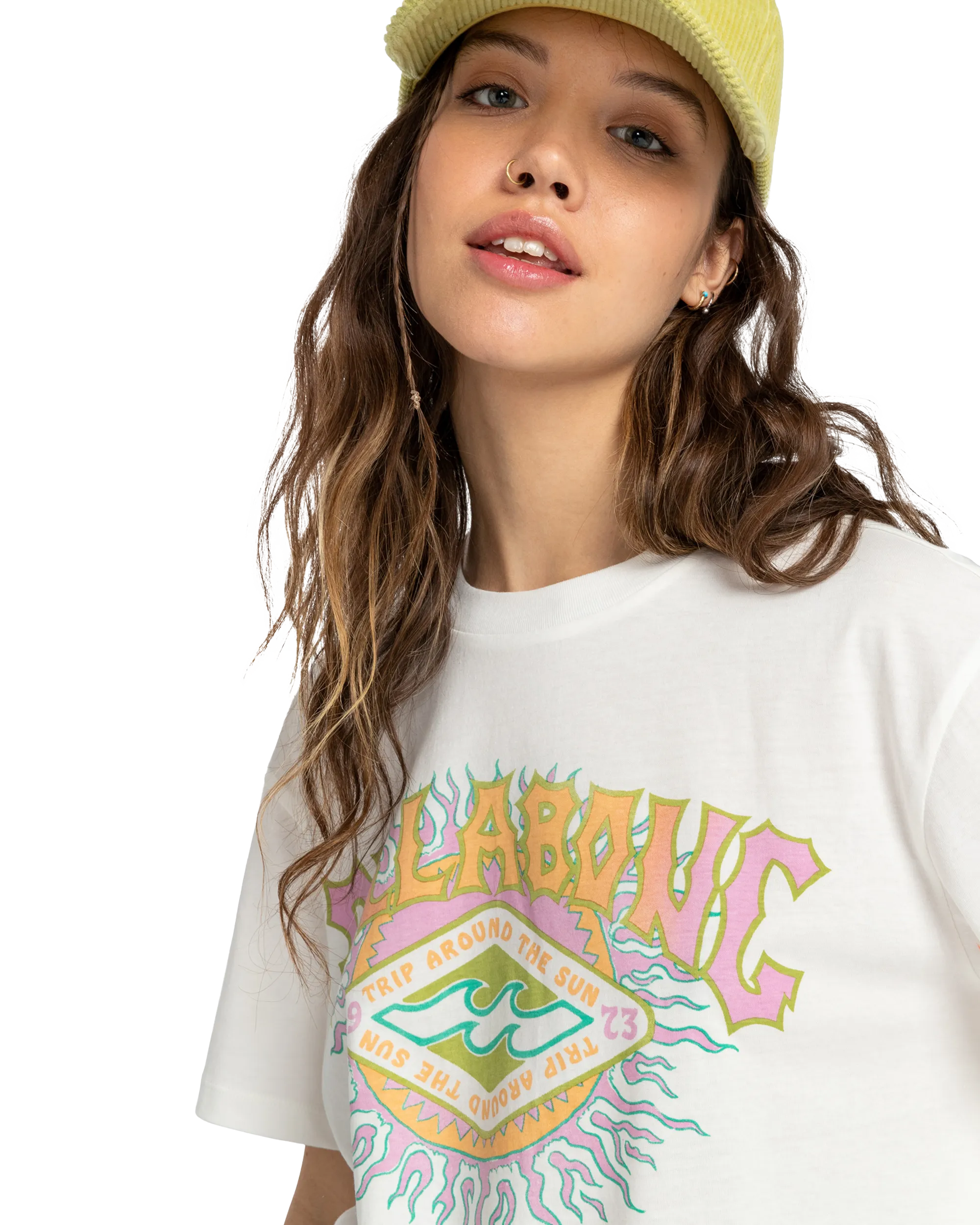 Around The Sun T-Shirt in Salt Crystal