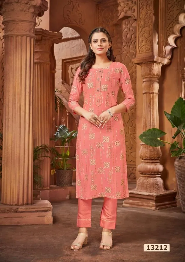 ASTON 2 FANCY KURTI WITH PANT