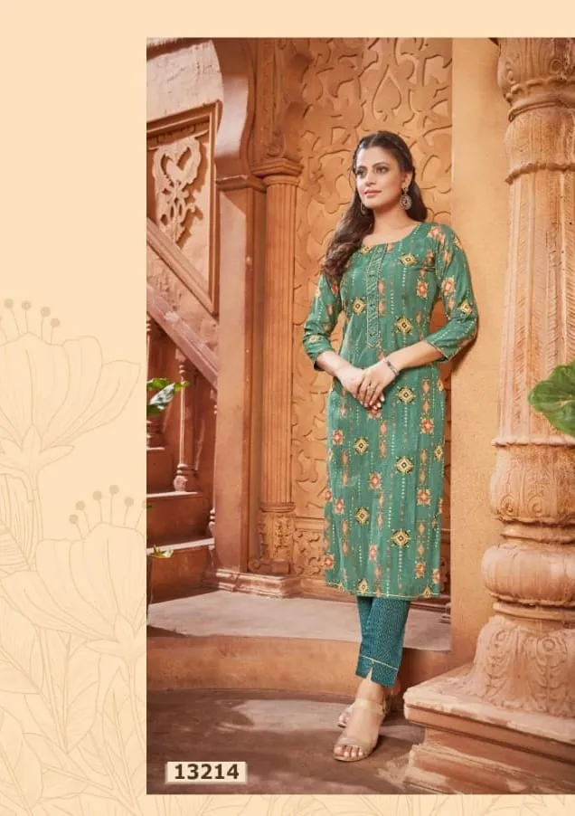 ASTON 2 FANCY KURTI WITH PANT