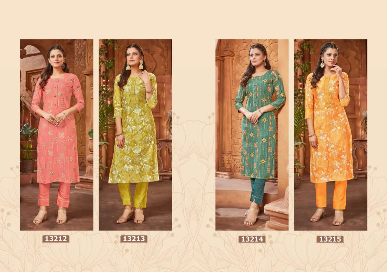 ASTON 2 FANCY KURTI WITH PANT