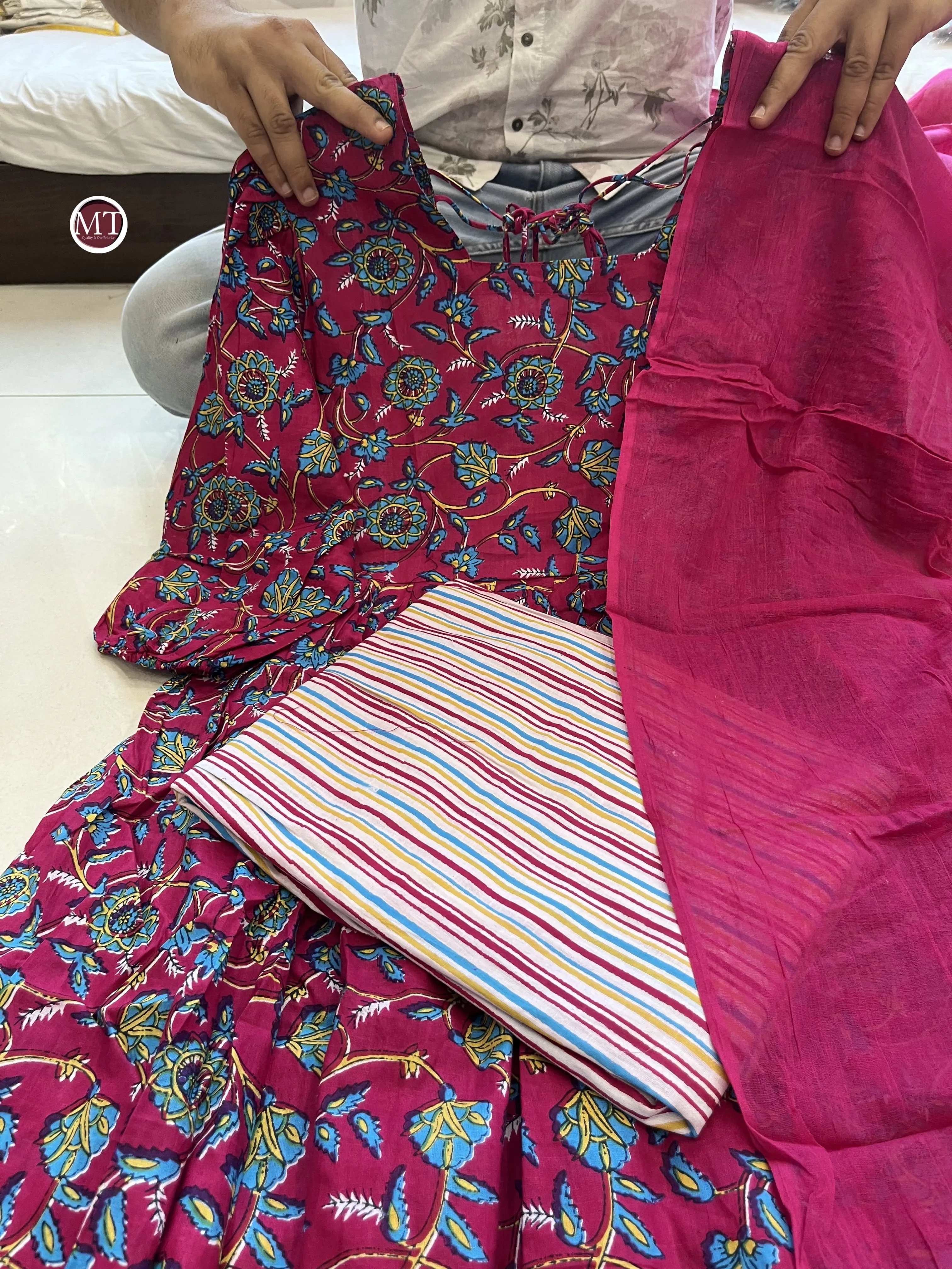 Beautiful Designer Summer Special Pure Cotton 60 60 Salwar Suit