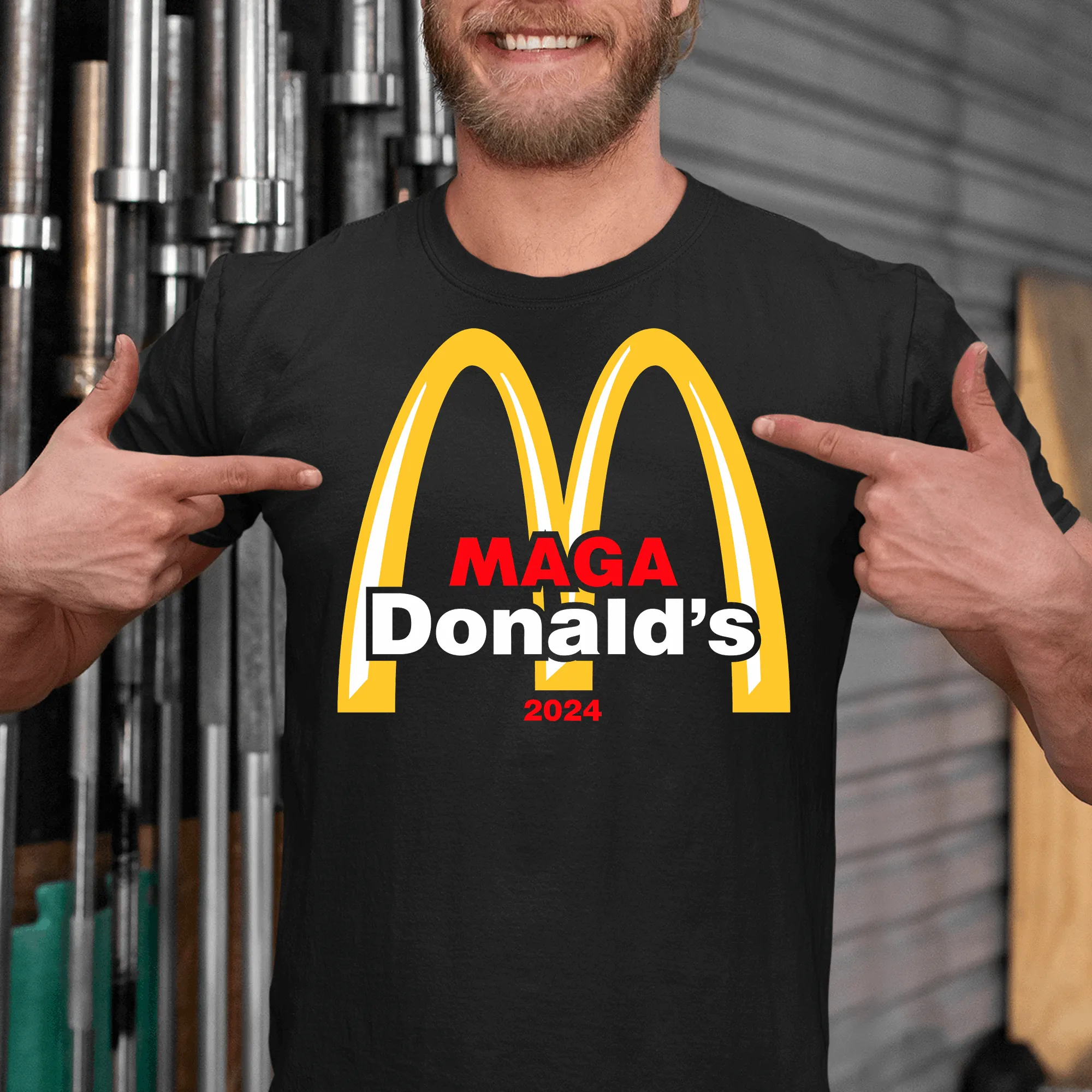 MAGA Donald's Shirts, magadonalds shirt, Trump 2024 T Shirt