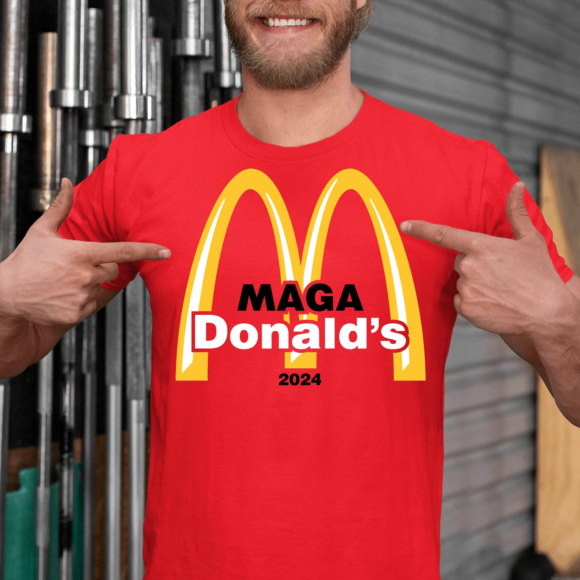 MAGA Donald's Shirts, magadonalds shirt, Trump 2024 T Shirt