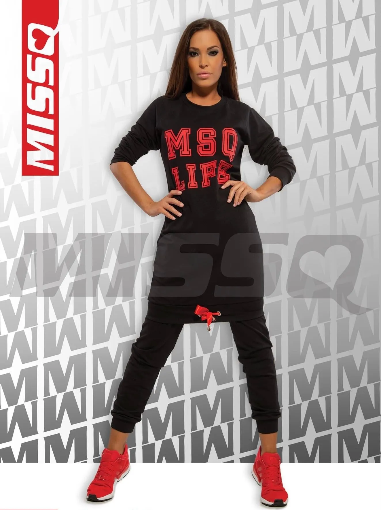 MissQ Two Piece Jogging Tracksuit Set